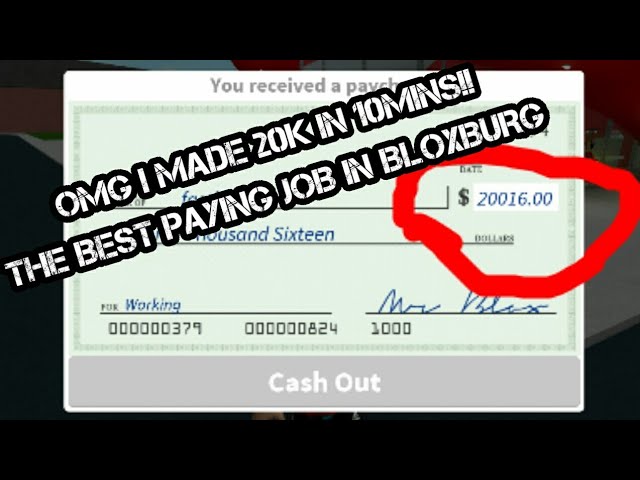 Highest Paying Jobs Blox Burg Jobs Ecityworks - what is the best job in roblox bloxburg