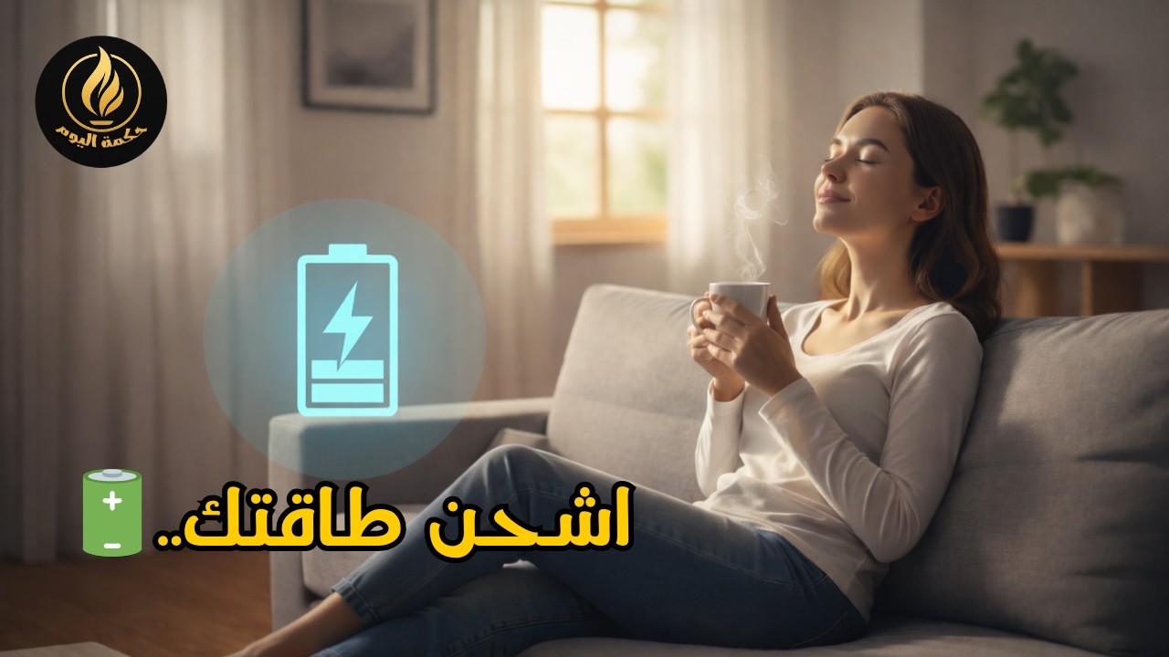 استعادة الطاقة بعد الإرهاق | 6 خطوات ترجعك لنفسك 🔋