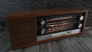 Тест радіо BLAUPUNKT MADRID - 1966 рік. Fm - 88-106.5MHz. Тест AUX з CD програвача Sony cdm-m25