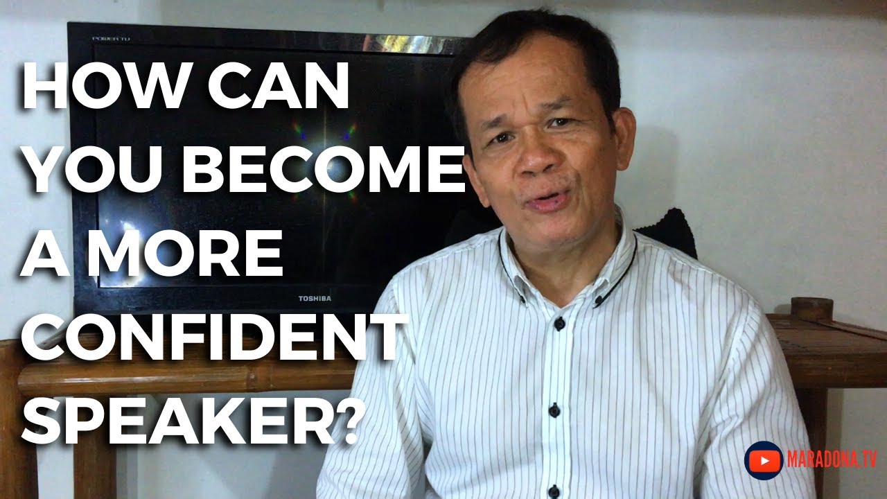 how to become a more confident speaker