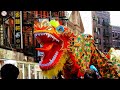 NYC Chinatown Lunar New Year Parade Highlights Dragon Lion Dance For Celebration 