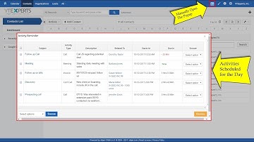 VTiger 6 Activity Reminder (Popup/Alert) - Extension
