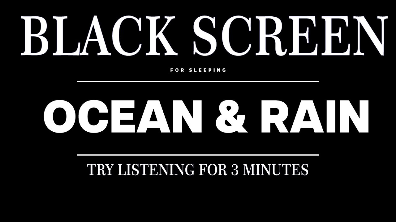 Rain Ocean Sounds Sleep Study Focus White Noise YouTube Rain ocean sounds sleep study focus white noise youtube