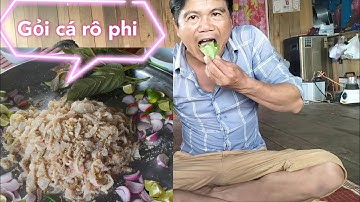 gỏi cá rô phi