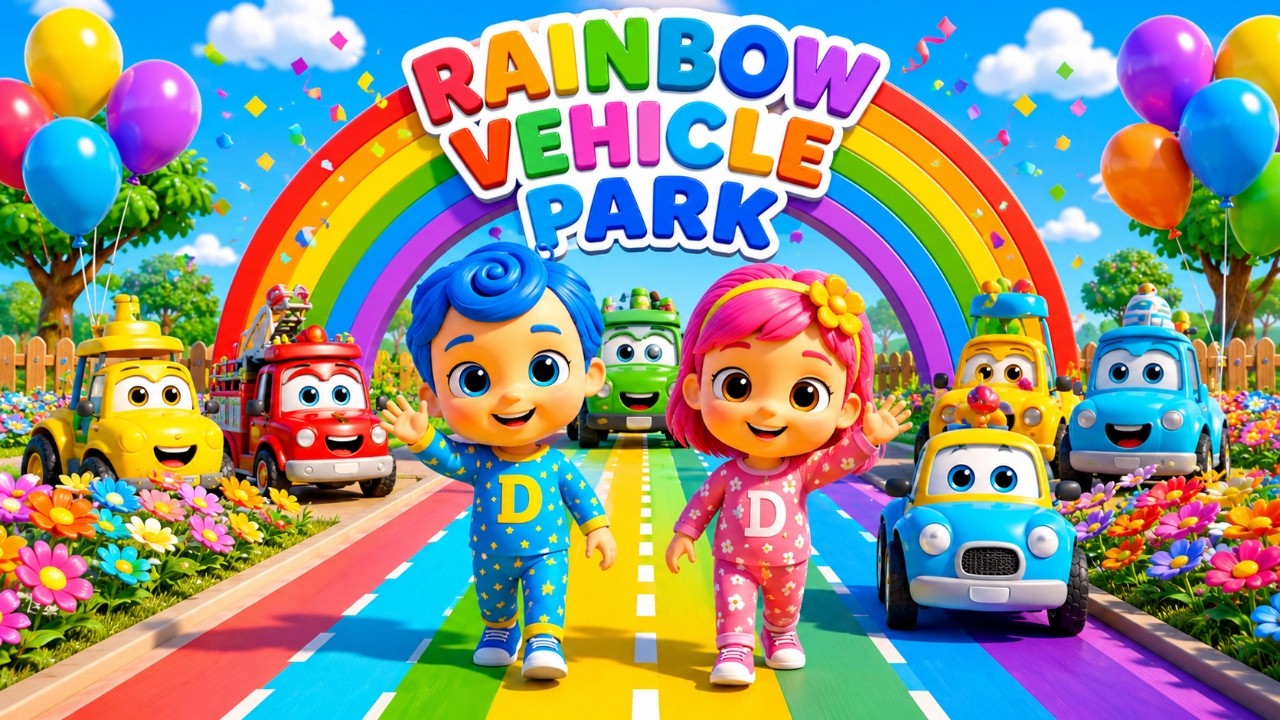 Watch Fire Truck, School Bus, Garbage Truck & More | Rainbow Vehicle Song | Nursery Rhymes & Kids Songs on YouTube Watch Fire Truck, School Bus, Garbage Truck & More | Rainbow Vehicle Song | Nursery Rhymes & Kids Songs on YouTube
