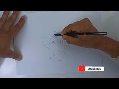 رسم انمي كيفية رسم شوتو تودوروكي سهلة خطوة بخطوة 