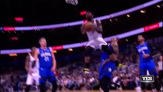 Kyrie With His Patented Jelly Reverse Layup