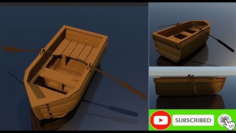 Tutorial: on how to Modeling a boat in Maya [speed model]
