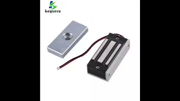 Keysecu 60kg mini magnetic lock #lock #doorlock #accesscontrol #zkteco #accesscontrolsystem