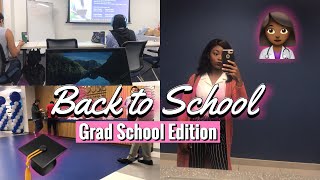 Orientation &amp; First Day Of Grad School Vlog| itsCLARKIE