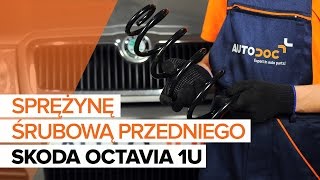 Jak i kiedy wymienić Sprężyny amortyzatora tył lewy prawy SKODA OCTAVIA (1U2): instrukcje wideo