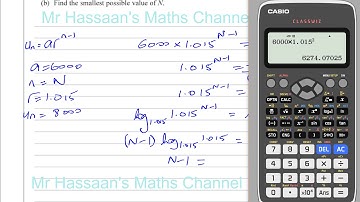 EDEXCEL IAL C12 JUNE 2017 Q11  Geometric Series