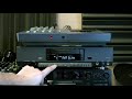 Philips DCC-951 DCC recorder - short demo