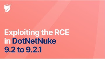 Demo: Remote Code Execution in DotNetNuke v9.2.0 - 9.2.1