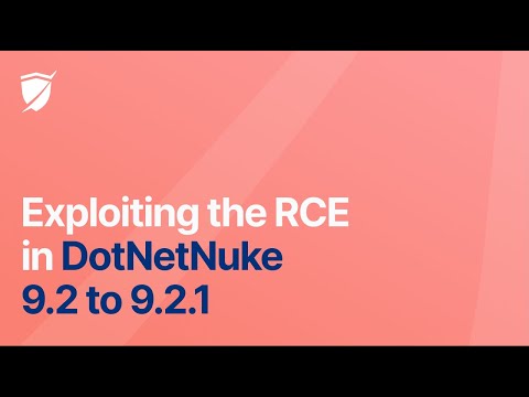 Remote Code Execution in DotNetNuke v. 9.2.0 - 9.2.1 - Pentest-Tools.com technical walkthrough