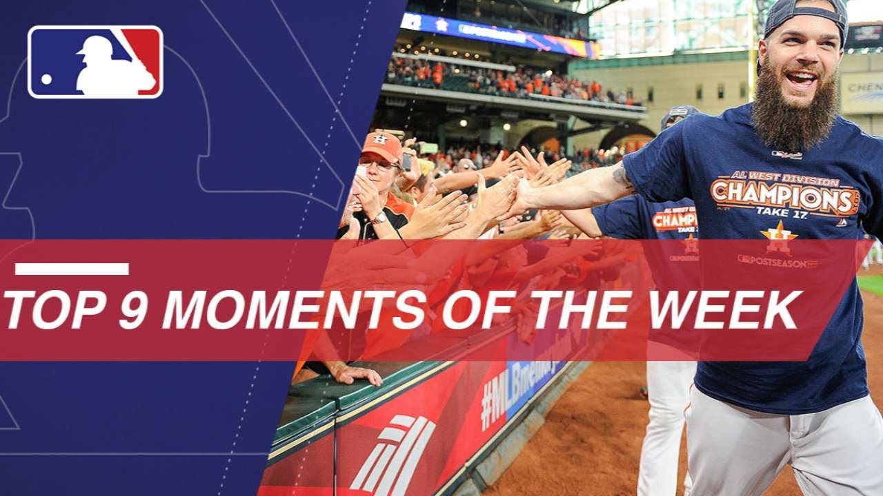 Top 9 MLB Moments of the Week YouTube
