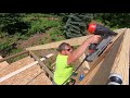Rafters | Off Grid Cabin Build part 5