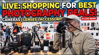 Shopping for Deals and Answering Questions on Camera Gear, Lenses, and Accessories