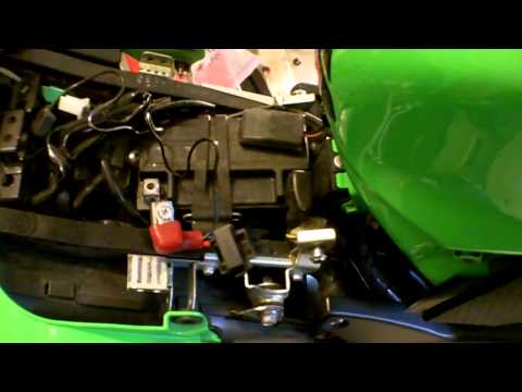 Electrical tips for wiring up your motorcycle and a quick Ninja update