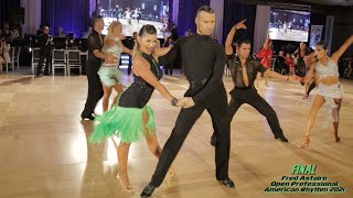 Open Professional American Rhythm - Final I Fred Astaire NY/NJ Dancesport Challenge 2021