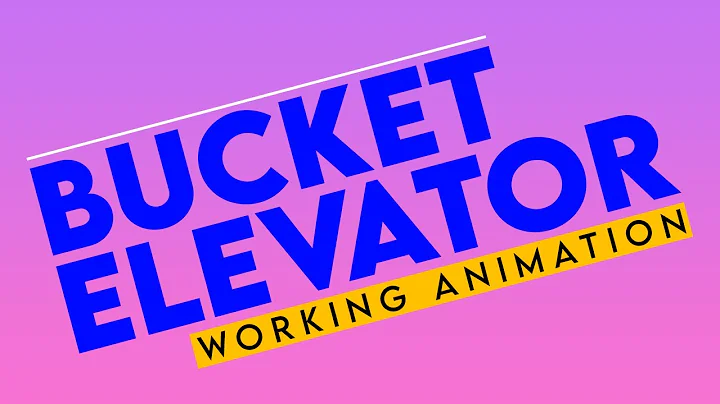 Bucket Elevator Working Animation | Bucket Elevator Conveyor