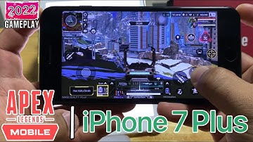 APEX Legends Mobile GAMEPLAY on iPhone 7 Plus in 2022!? | (MAX GRAPHICS? PLAYABLE?) Handcam!!