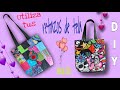 DIY | BOLSA EN PATCHWORK/ UTILIZA TUS RETAZOS, COSE UNA BOLSA  PASO A PASO | MAMÁ ALBA