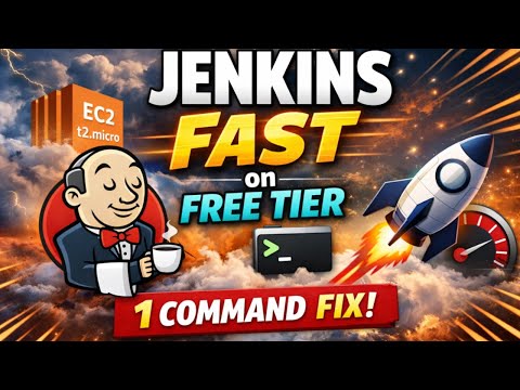 Jenkins is TOO Slow on AWS Free Tier 😭 | 1 Command Fix ⚡