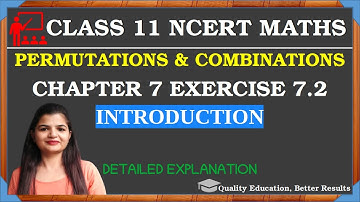 Class 11 Ex 7.2 Introduction | Chapter 7 Permutation and Combination NCERT Maths @MathsTeacher