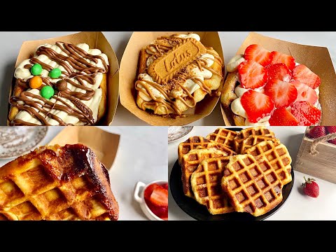 الوافل البلجيكي غير اي وافل جربتوه قبل كده مش هتعملوا غيره تاني ابدا Belgian Liege Waffle رشا سمير