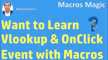 VLOOKUP Using VBA and Change Event