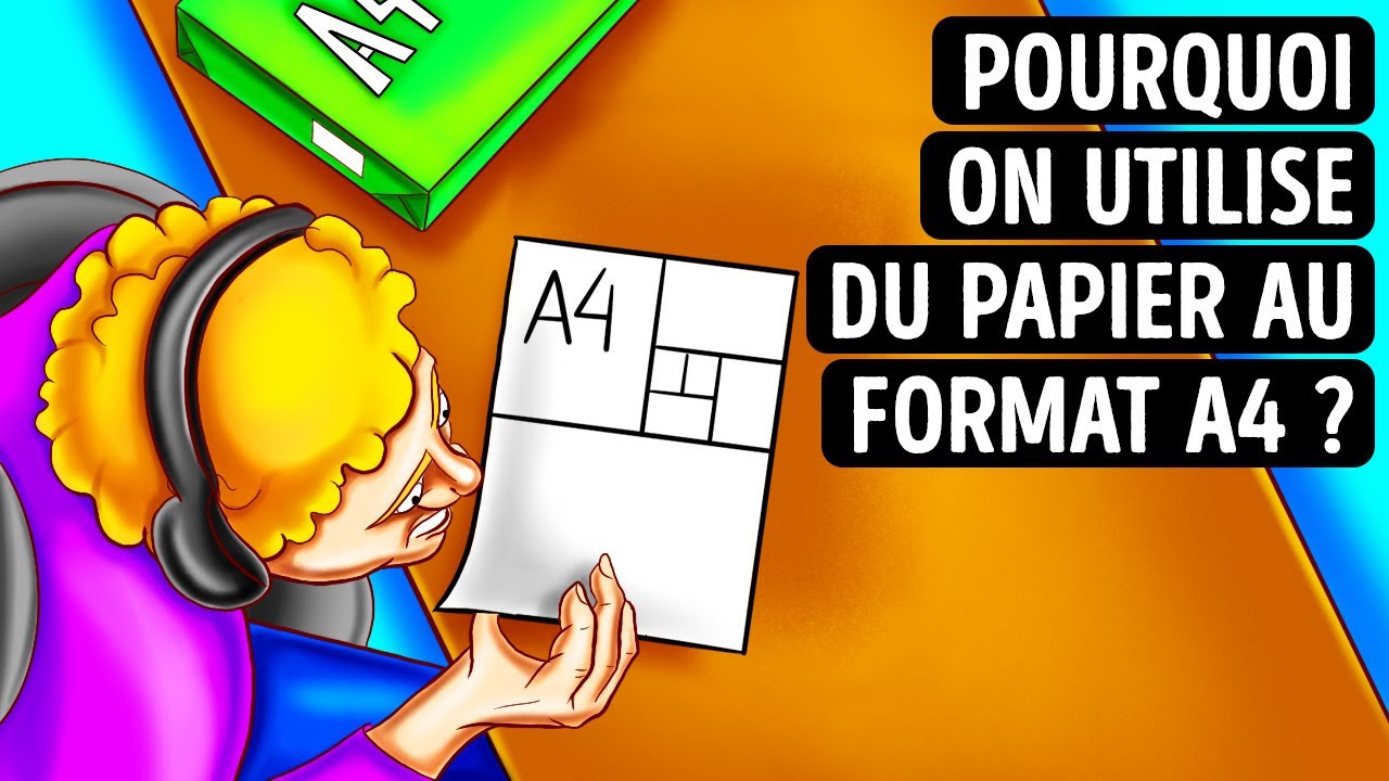 Format de papier A0, A1,A2, A3, A4, A5 - Pour tout comprendre sur