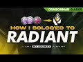 How I Solo Queued To RADIANT in 1 Month in VALORANT (10 Tips)