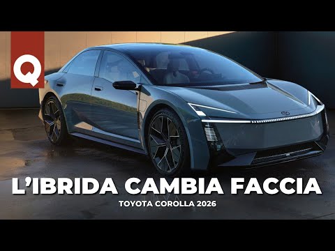 Video Nuova TOYOTA COROLLA 2026: più sexy, SEMPRE IBRIDA (Full Hybrid, plug-in hybrid ed EV)