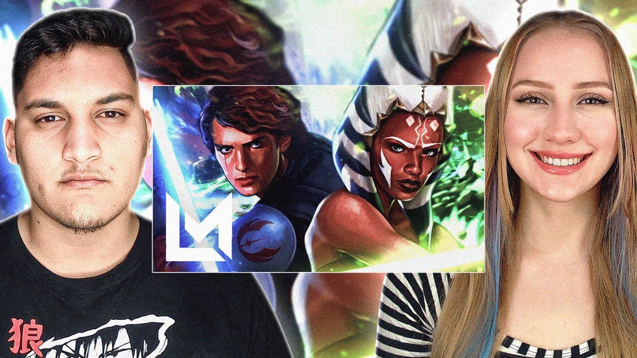 Anakin & Ahsoka (Star Wars) - MESTRE E APRENDIZ | Lucas Menz & Amy_MaShady - REACT EM CASAL