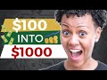 How To Turn $100 Into $1000 In One Week (DO THIS NOW) | Wealth Nation