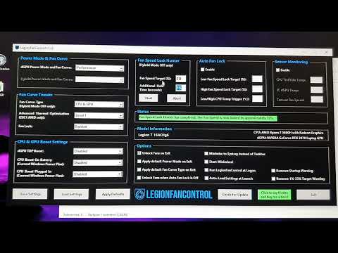 Обзор программы Legion Fan Control. Незаменима для майнинга на ноутбуках от Lenovo. EC dGPU Temp?