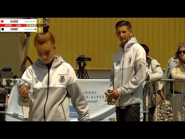 Miniature : Huitième du mixte CD42 vs CD26 - Championnats Régionaux de pétanque AURA