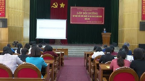 VIDEO: Liên đoàn lao động huyện tổ chức lớp bồi dưỡng cập kiến thức nghiệp vụ năm 2025