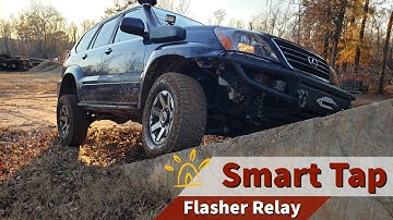 Lexus GX470 Smart Tap aka Tap Turn Installation!  Custom Hazards & Lane Change Blinkers!