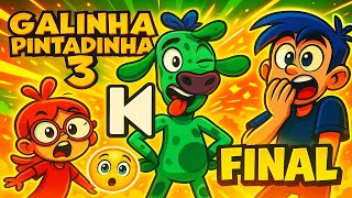 Coloquei Galinha Pintadinha Dvd 3 Cenas Extras Final Galinhas E A Vaca Louca De Trás Pra Frente