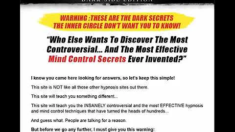 Black Ops Hypnosis - The Most EFFECTIVE Hypnosis a...