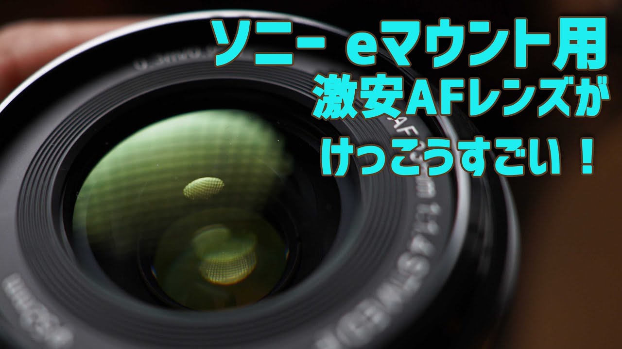 ソニー Eマウント用レンズレビュー 綺麗に撮れるけど安いオート