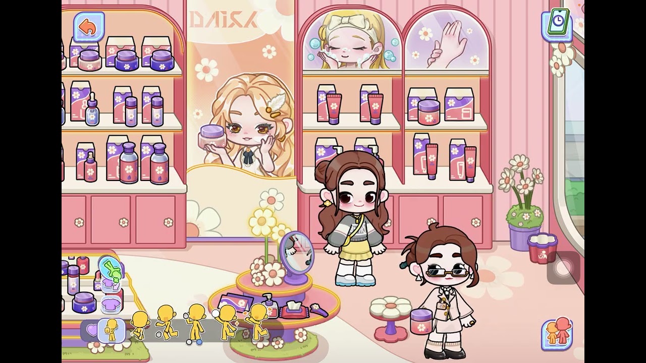 Làm nhân viên tiệm ......💄💄