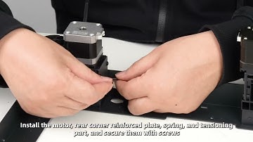 Replace the XY-axis motor assembly (motor + idler pulley)