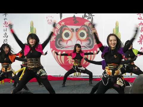虎舞士 2019.1.2 高崎だるま市（その1）
