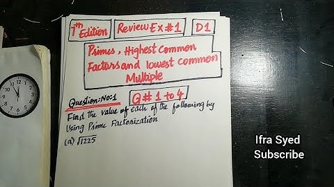 Mathematics Book 1 (D1) |  7th Edition | Review Exercise # 1| Q # 1 to 4 | Ifra Syed | in Urdu\Hindi