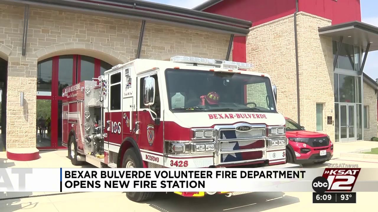 BexarBulverde Volunteer Fire Department dedicates new fire station