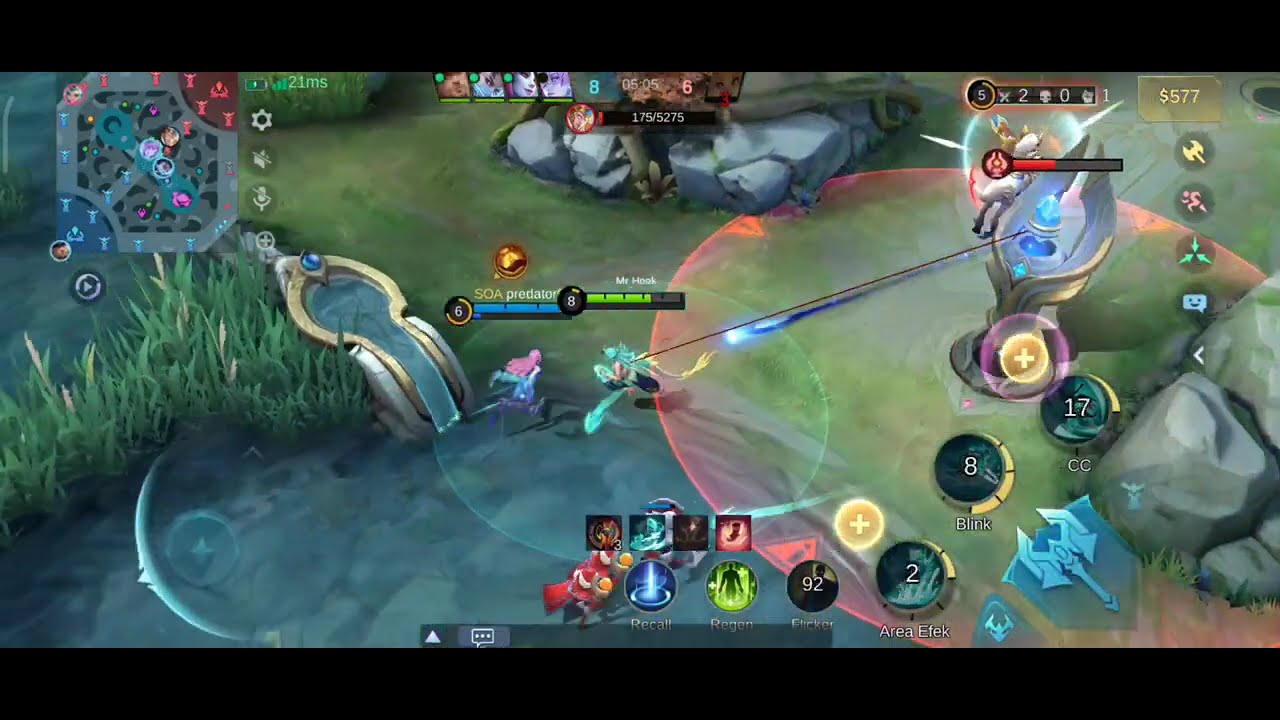 Surend Tutorial build kalea solo ranked musuh auto surend MLBB KALEA # ...
