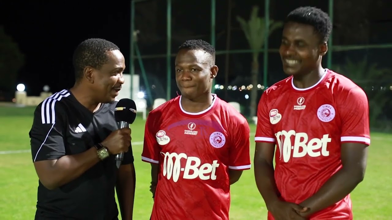 Ladack Chasambi, Valentino Mashaka wazunguzmia mechi ya Simba dhidi ya Telecom Egypt